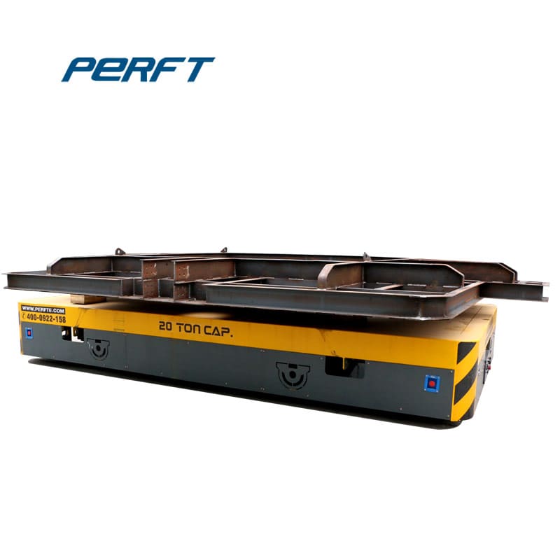 high efficiency transfer trolley for iron plates